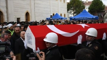 Samsun'da Şehit Polis Memuruna Son Görev