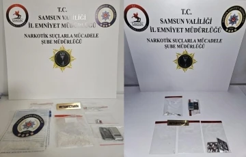 Samsun’da uyuşturucuya geçit yok: 17 gözaltı
