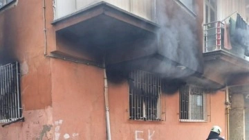Samsun'da korkutan yangın: 2 çocuk hastaneye kaldırıldı
