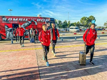 Samsunspor, Adana Demirspor deplasmanına 6 eksikle gitti

