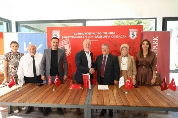 Samsunspor’dan sağlık sponsorluğu anlaşması
