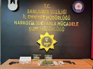 Şanlıurfa’da Polis Operasyonunda Uyuşturucu ve Ruhsatsız Tabancalar Ele Geçirildi