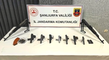 Şanlıurfa’da silah kaçakçılığı operasyonunda 7 gözaltı
