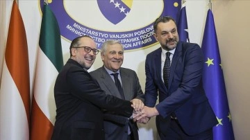 Saraybosna'da AB Müzakereleri İçin İtalya ve Avusturya'dan Destek