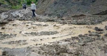 Sason’da selden kapanan köy yolları ulaşıma açıldı