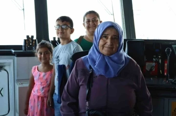 Şehit, gazi ve depremzede aileleri TCSG Umut ile turladı
