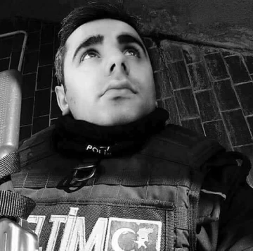 Şehit polis memuru Hamit Şahin’in doğum gününü polis arkadaşları unutmadı
