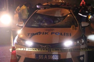 Şehit Polise Araba Çarptı: Samsun Havza’da Trajik Kaza