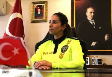 Şehit trafik polisinin kızı artık Ankara’nın trafiğinden sorumlu
