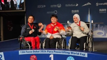 Sibel Dubai'de Gümüş Madalya Kazandı