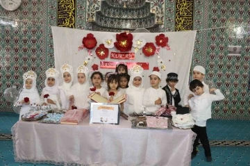 Siirt’te 4-6 yaş arası öğrencilerin Kur’an-ı Kerim’e geçişi için tören yapıldı

