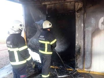 Siirt’te itfaiye ekipleri 2022 yılında 538 yangına müdahale etti
