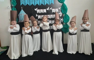 Simav’da 4-6 yaş Kur’an Kursunda Mevlana Haftası etkinliği
