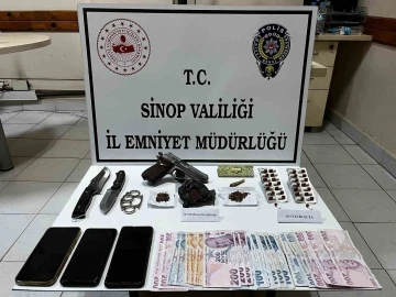Sinop’ta uyuşturucu operasyonu: 2 tutuklama
