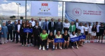 Şırnak’ta üniversiteler arası Tenis Bölge Şampiyonası başladı
