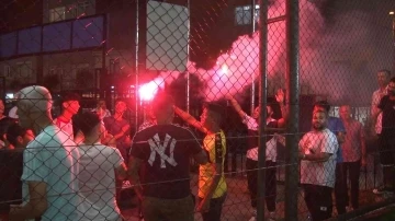 Şişli Kuştepe’de mahalleli ile polisler futbol turnuvası yaptı
