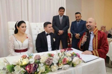 Söke İlçe Emniyet Müdürlüğü Trafik Tescil ve Denetleme Amiri Gökhan Aktaş Evlendi