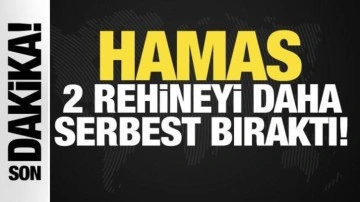 Son dakika: Hamas 2 rehineyi daha serbest bıraktı