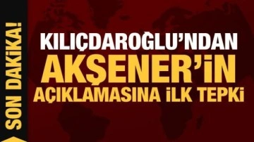 Son Dakika: Kılıçdaroğlu'ndan Akşener'in konuşmasına ilk tepki!