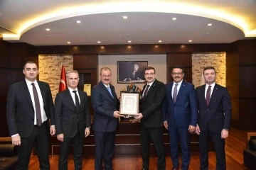 SPK Başkanı İbrahim Ömer Gönül’den GSO’ya ziyaret

