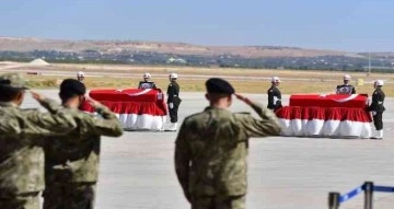 Suriye şehitlerinin cenazeleri memleketlerine gönderildi