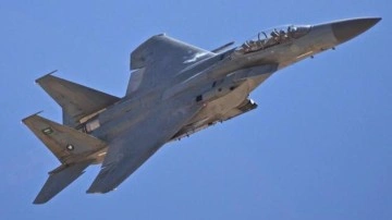 Suudi Arabistan'a ait F-15 savaş uçağı düştü