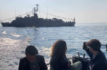 TCG Bartın Savaş gemisi, vatandaşların ziyaretine açıldı
