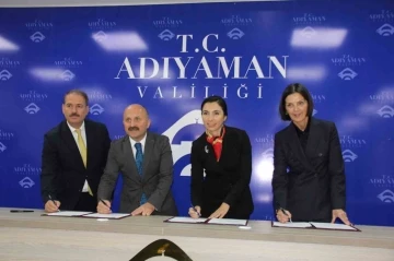 TCMB Başkanı Erkan, Adıyaman’a yapılacak okulun protokolünü imzaladı
