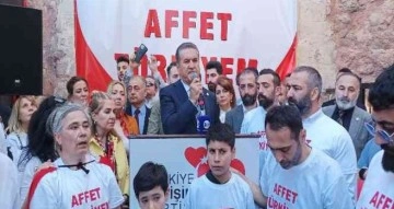 TDP Başkanı Sarıgül: “Yaralı gönüllere merhem olmak için af istiyorum”