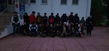 Tekirdağ’da 21 kaçak göçmen yakalandı
