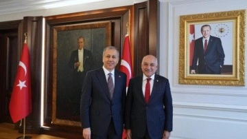 TFF Başkanı Mehmet Büyükekşi'den, Ali Yerlikaya'ya ziyaret