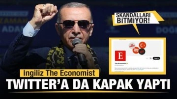 The Economist Twitter'a da kapak yaptı! Erdoğan düşmanlığı bitmiyor