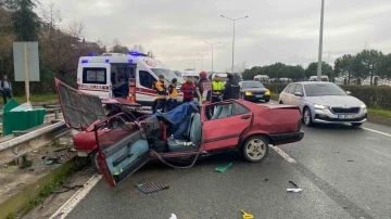 Trabzon’da trafik kazası 2 ölü, 2 yaralı
