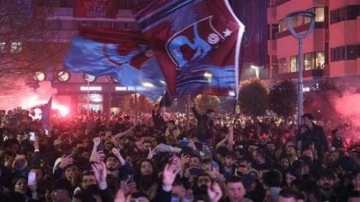 Trabzon'da galibiyet coşkusu