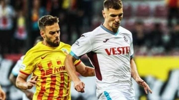 Trabzonspor Deplasmanda Kayserispor'u Geçti
