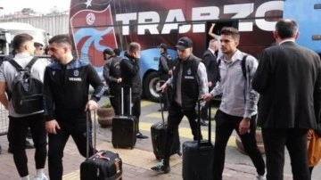 Trabzonspor İstanbul'a hareket etti!