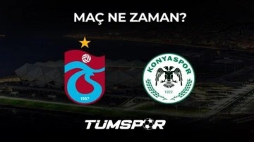 Trabzonspor Konyaspor maçı ne zaman, saat kaçta ve hangi kanalda?
