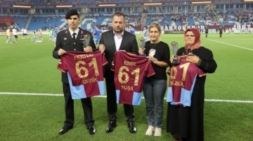 Trabzonspor şehitlerimizi unutmadı! Eren Bülbül'ün annesine büyük jest