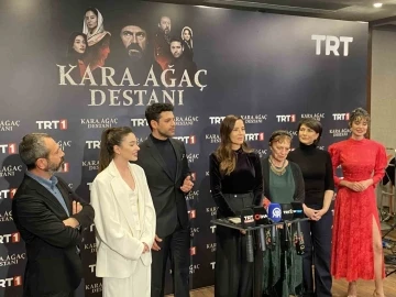 TRT’nin yeni dizisi Karaağaç Destanı’nın galası yapıldı
