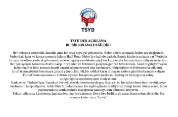 TSYD, Halil Umut Meler’e yapılan saldırıyı kınadı

