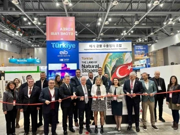 Türk doğal taşlarının Güney Kore’deki şovu başladı
