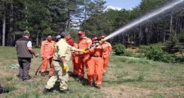 Türk Kızılay çalışanlarına yangın eğitim