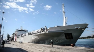 Türk Kızılay Yeni Yardım Gemisi İle Gazzeli Sivillere Ulaşıyor