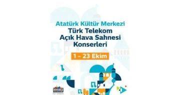 Türk Telekom Açık Hava konserleri ve Prime Açık Hava Sinema günleri başlıyor