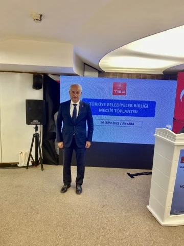 Türkiye Belediyeler Birliği Toplantısı gerçekleşti
