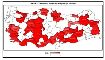Türkiye'de Sosyal Ağ Kullanımı ve Yorgunluğu Araştırması Sonuçları