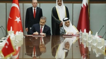 Türkiye ile Katar arasında ikili anlaşma imzalandı