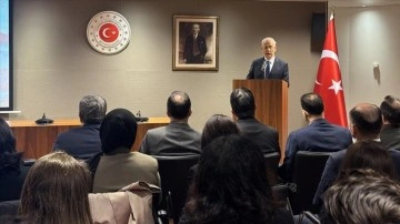 Türkiye'nin Brüksel Büyükelçisi Şehitleri Anma Törenine Ev Sahipliği Yaptı