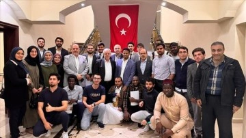 Türkiye'nin Doha Büyükelçisi Gazze ve Kudüs İçin Buluştu