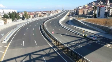 Türkiye’nin en maliyetli şehir içi yollarından Kanuni Bulvarı’nda sona doğru
